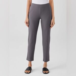 $168 NWT Eileen Fisher Meteor Stretch Crepe Pant
Slim Fit, Ankle Length LP
